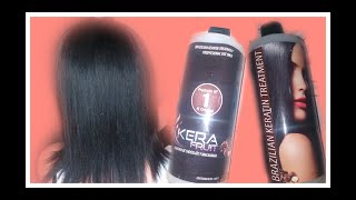 APLICANDO LA KERATINA DE CHOCOLATE Y MACADAMIA LES MUESTRO EL PROCEDIMIENTO  PASO A PASO - YouTube