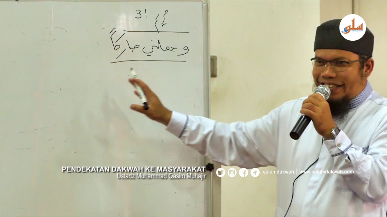 ⁣Pendekatan Dakwah Ke Masyarakat - Ustadz Muhammad Qasim Muhajir