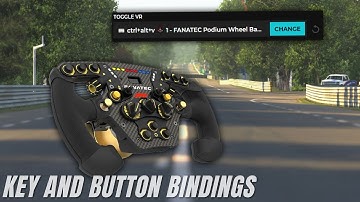 Racelab - Key and Button bindings