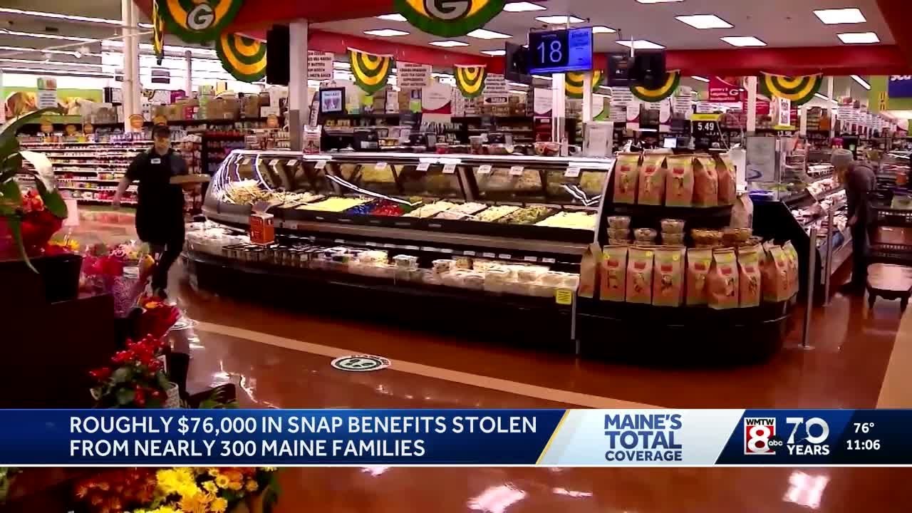 $76,000 in SNAP benefits stolen from Maine EBT cardholders, DHHS says