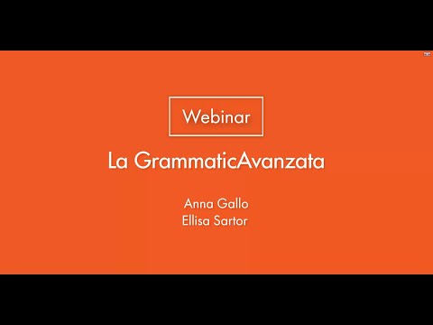 La GrammaticAvanzata