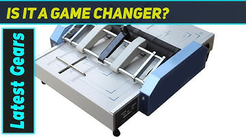 Booklet Fing A3 Stapler & Folder: The Ultimate 2-in-1 Machine!