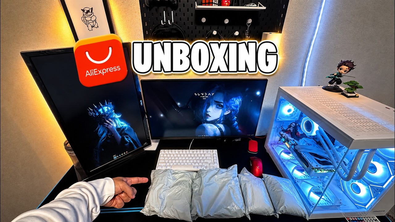 COMPREI PRODUTOS ALEATÓRIOS NO ALIEXPRESS E ME SURPREENDI! 📦