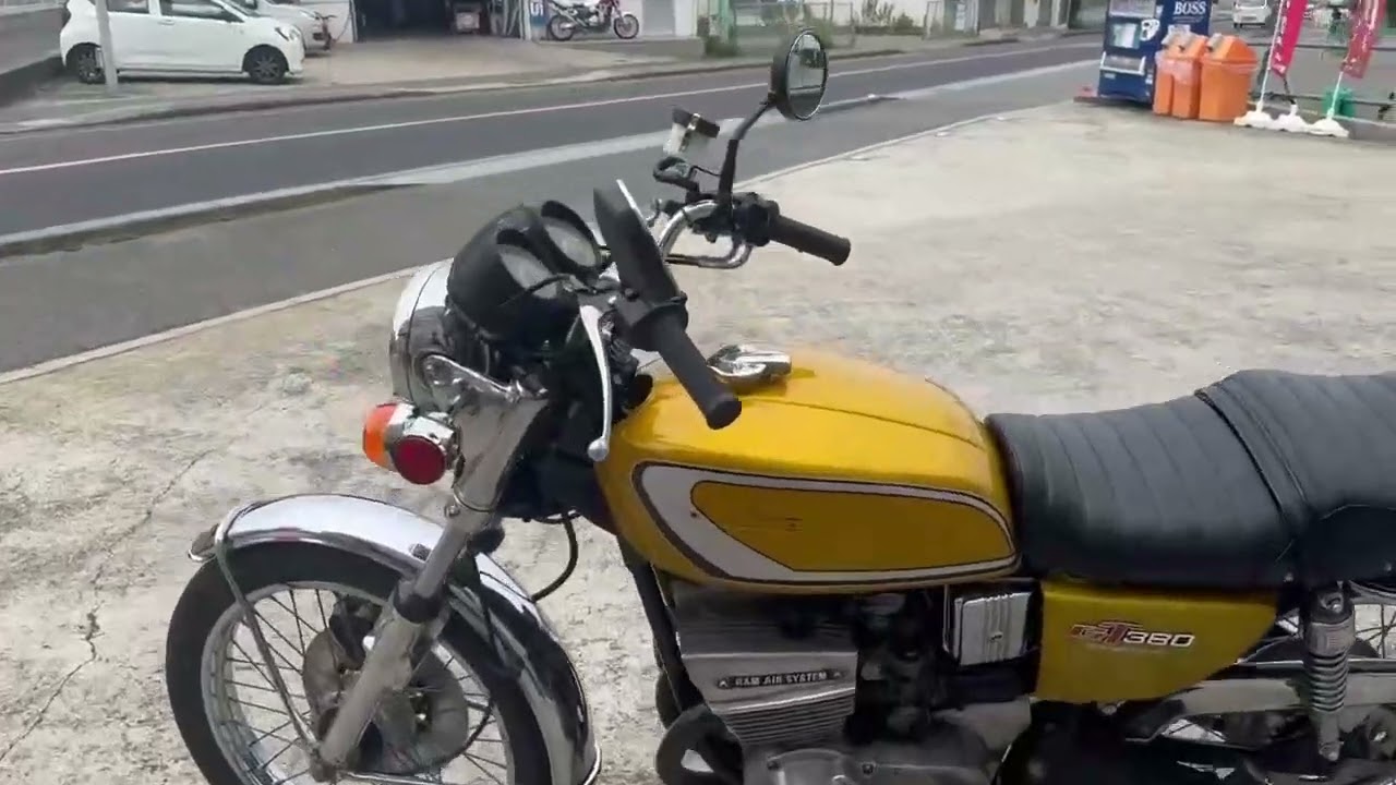 スズキ GT380(B4)BLACK集合管 CANDY GOLD B693731| BDSバイクセンサー