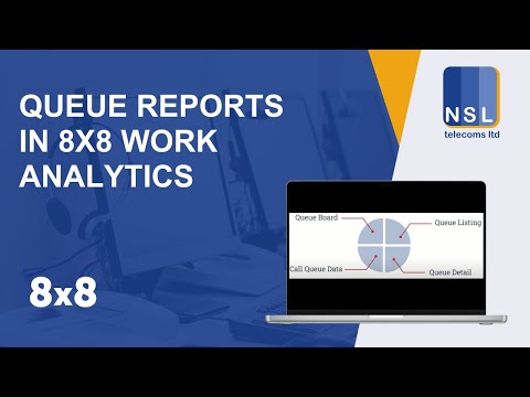 Queue Report in 8x8 Work Analytics