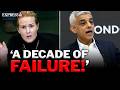 'LYING' Sadiq Khan DESTROYED during BRUTAL London Assembly grilling on crime