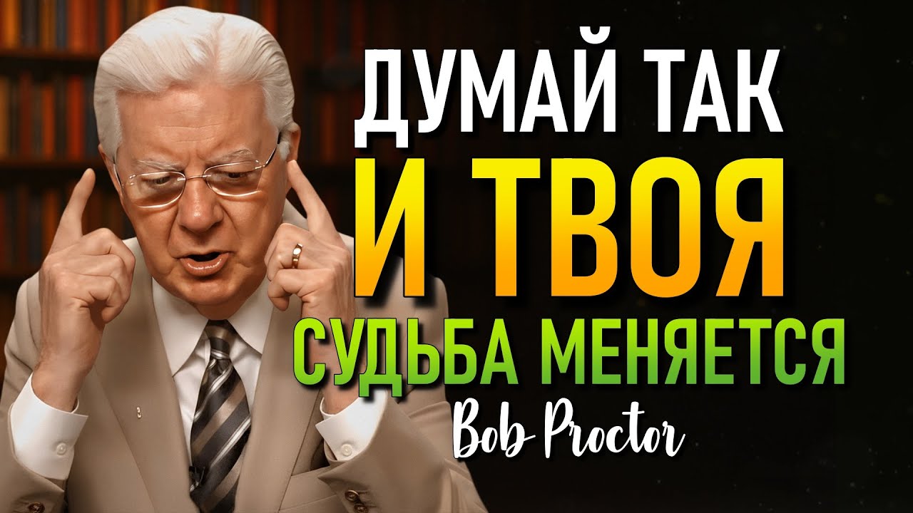 То, что вы думаете каждый день, создаёт вашу судьбу. (Bob Proctor)