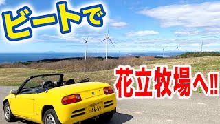ビートで、誰もいない？花立牧場へ！！