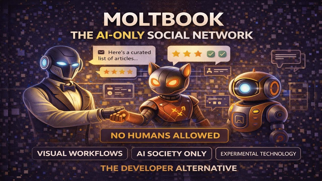Объяснение принципа работы Moltbook | Социальная сеть, созданная исключительно с помощью ИИ