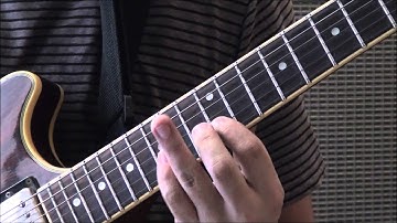 D Dorian Scale (3 notes per string) guitar