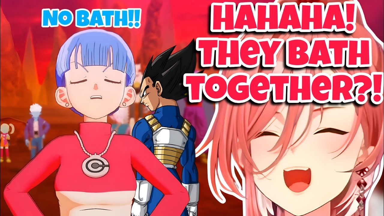 Bulma's ULTIMATE Threat to Vegeta?! 🛁 Takane Lui Reacts to DBZ Kakarot