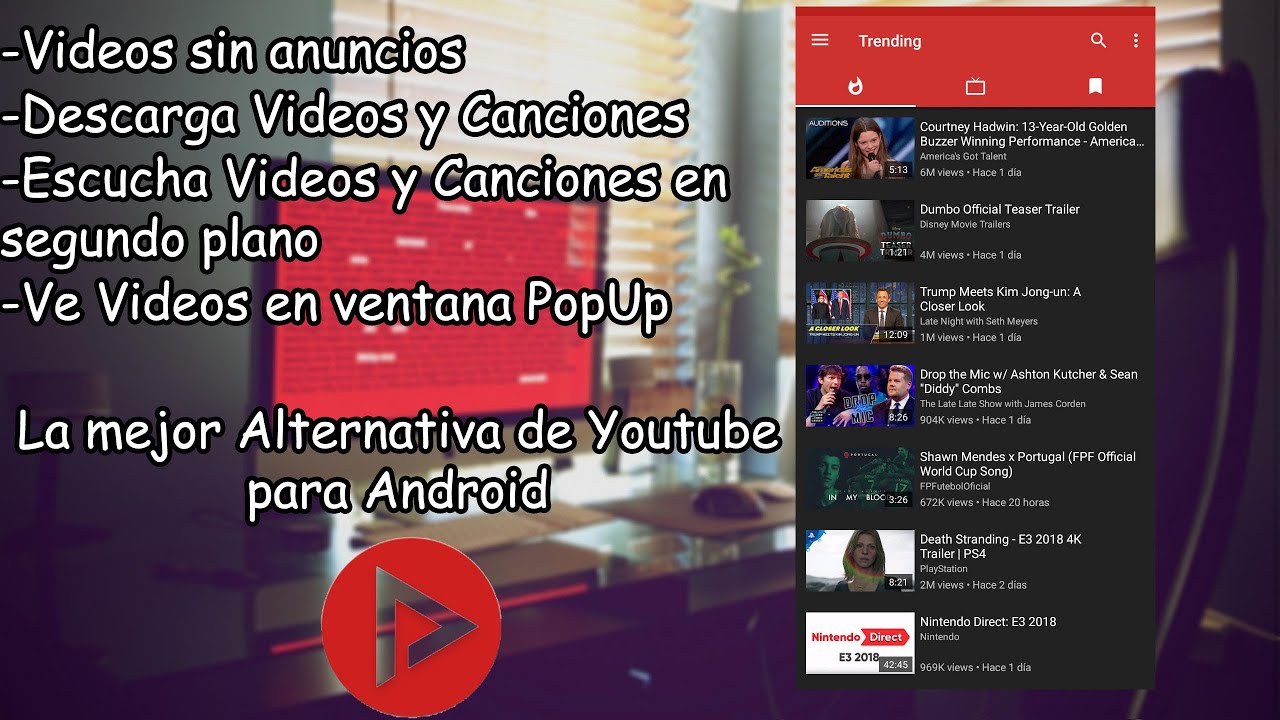 Videos sin anuncios en YouTube 2020 || La mejor aplicación alternativa ...