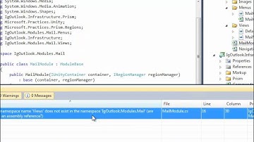 Building IG Outlook Part 5 - Implementing Navigation and a little MVVM