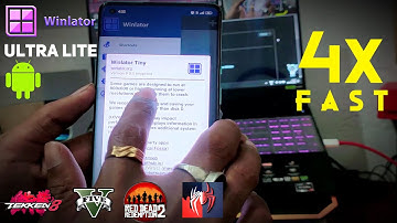 Winlator Tiny (Ultra Lite) is here - Setup & How To Configure For Best FPS