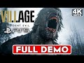 RESIDENT EVIL 8 VILLAGE Gameplay Walkthrough Part 1 FULL DEMO [4K 60FPS PS5] - No Commentary