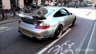 Porsche 996 Gemballa GTR 600 Biturbo Brutal Sound - Lovely sounds HD