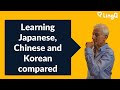 Learning Japanese, Chinese and Korean compared