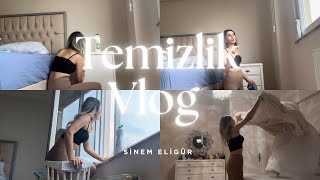 Temi̇zli̇k Vlog - Di̇p Köşe Temi̇zli̇k - Yatak Odasi - Düzen -Cleani̇ng - Vlog