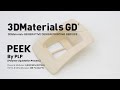 PLP (Polymer Liquidation Process) 3D Printed Part in PEEK