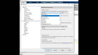 MATLAB fonts settings