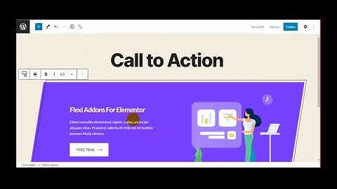 Call To Action Gutenberg Block