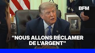 Guerre au Moyen-Orient: Donald Trump demande des indemnités à l'Iran