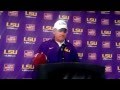 LSU coach Les Miles on leading the Tigers to victory a day after his mother&#39;s passing