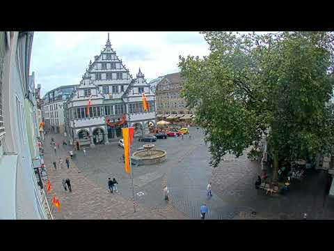 Webcam Rathaus Paderborn - 08.07.2022