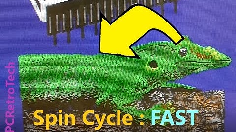 16 Colour CGA Rotozoom (25 fps) | Pixel Perfect Ellipses