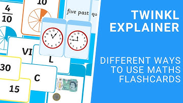 Different Ways to Use Maths Flashcards