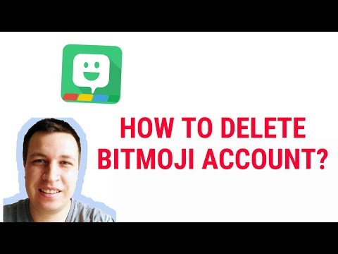 HOW TO DELETE BITMOJI ACCOUNT?