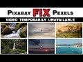 Pixabay and Pexels (Download Video - FIX) Video temporarily unavailable | Vimeo - How to download