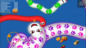 Worms Zone .io - Voracious Snake Gameplay # 1 | WORM