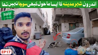 The entire Madinah city is empty  Incredible Scene  || Walking Tour Madina  || EP.17
