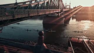 Atmospheric Morning in Budapest | Cinematic Bike Ride (iPhone 15 Pro Max & Blackmagic Camera) screenshot 5