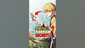 Why Only Zenitsu Have Sparrow Instead Of Kasugai Crow? #shorts