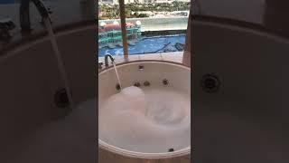 Jacuzzi Time in Okada Manila | Pearl Wing Deluxe Room