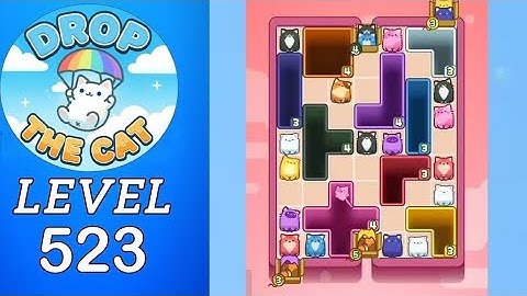 Drop The Cat Level 523 Walkthrough