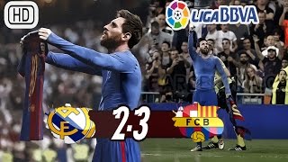 اهداف مباراة برشلونة وريال مدريد 3-2 [شاشه كامله] التعليق[ حفيظ الدراجي ] الدوري الاسباني [HD]