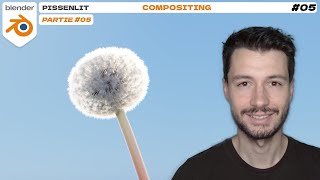 PISSENLIT #05 -  Compositing de l'image finale | Blender 3.5 [TUTO FR] screenshot 1