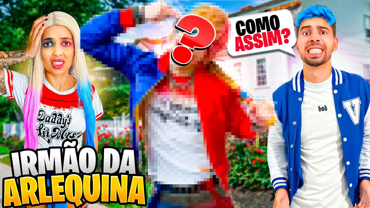 DESCOBRI QUE A ARLEQUINA TEM UM IRMÃO!! SERÁ QUE É MALVADO??
