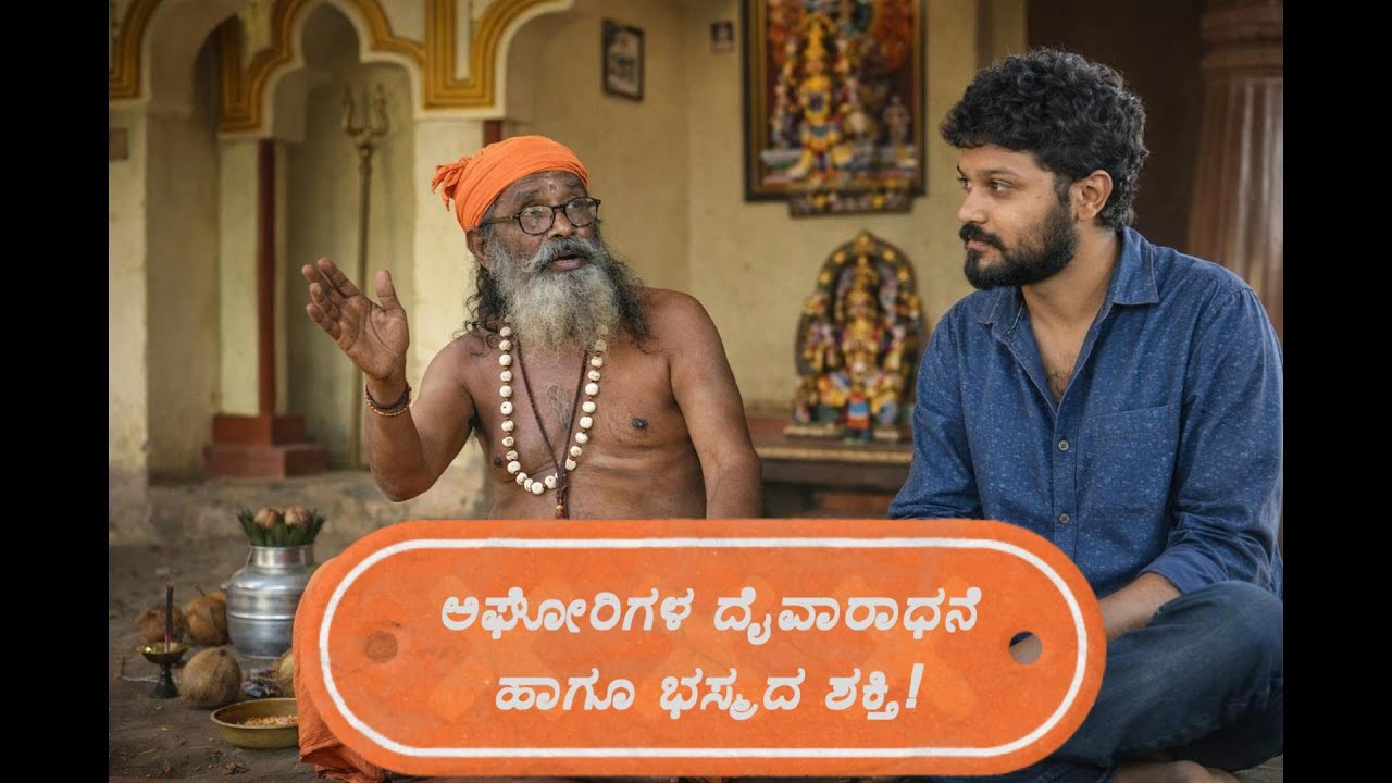 ಅಘೋರಿಗಳ ದೈವಾರಾಧನೆ ಹಾಗೂ ಭಸ್ಮದ ಶಕ್ತಿ !