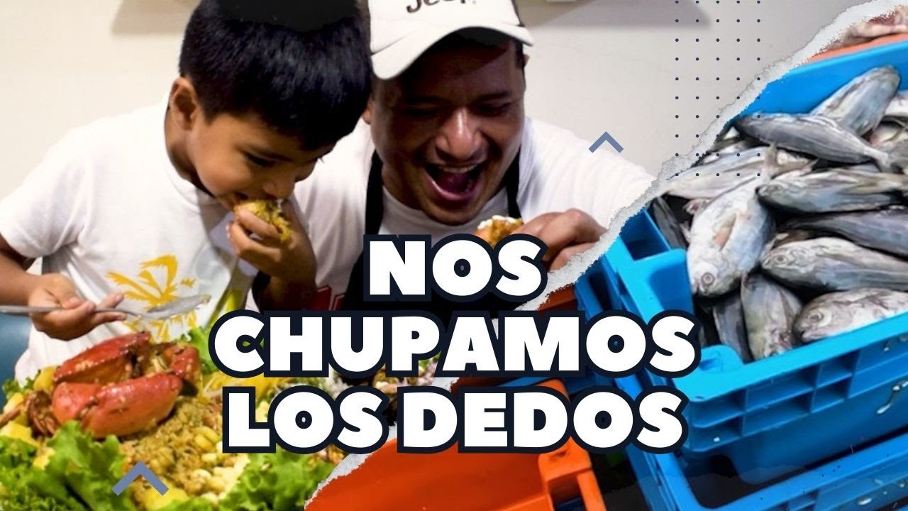 LLEGAMOS AL TERMINAL PESQUERO DEL CALLAO Y PREPARAMOS UN TRIO MARINO GIGANTE