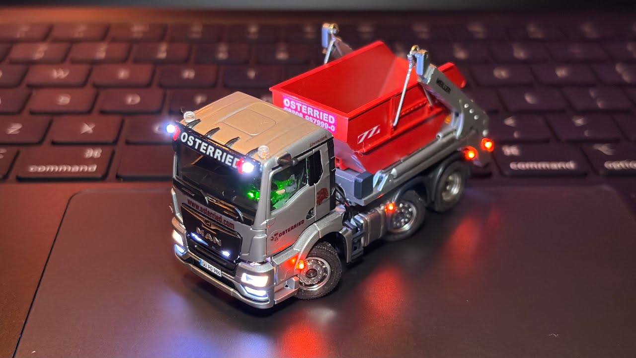 1/87 scale RC model MAN MEILER TECTRIS “OSTERRIED”