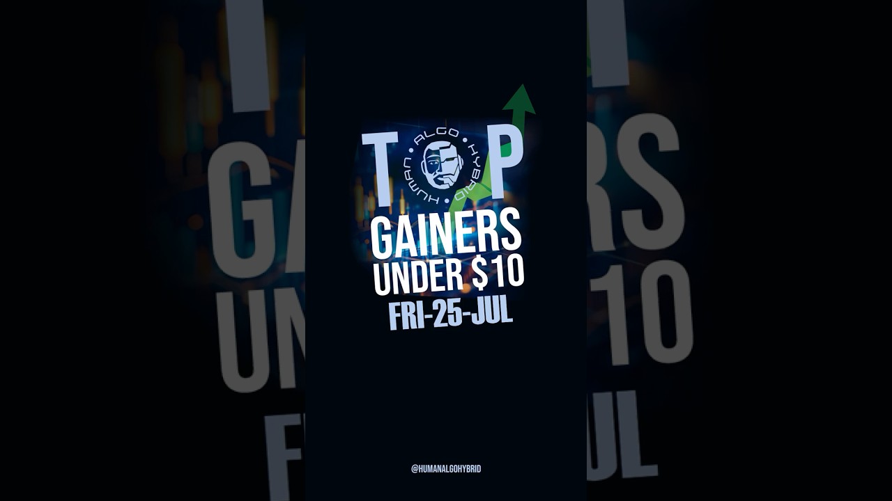 MCVT up 280%! Another banger day for small cap action! – Gainers Friday, July 25