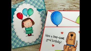 ZIG ZAG FUN FOLD CARDS