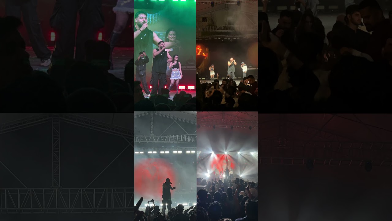 Sargam 2k24 #confused #sargam #badboy#badshah #concert #college#collegefest #rapperbadshah #gullyrap