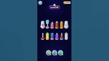 Nut Sort 3D: Color Match | Level 59