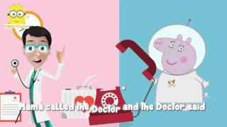 5 Little Peppa Pig Jumping On The Bed Nursery Rhymes And More Lyrics