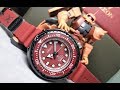 【男人要開薩克】 SEIKO 精工 Prospex Marine Master 鋼彈40週年 夏亞紅薩克 & 量產機薩克 聯名錶